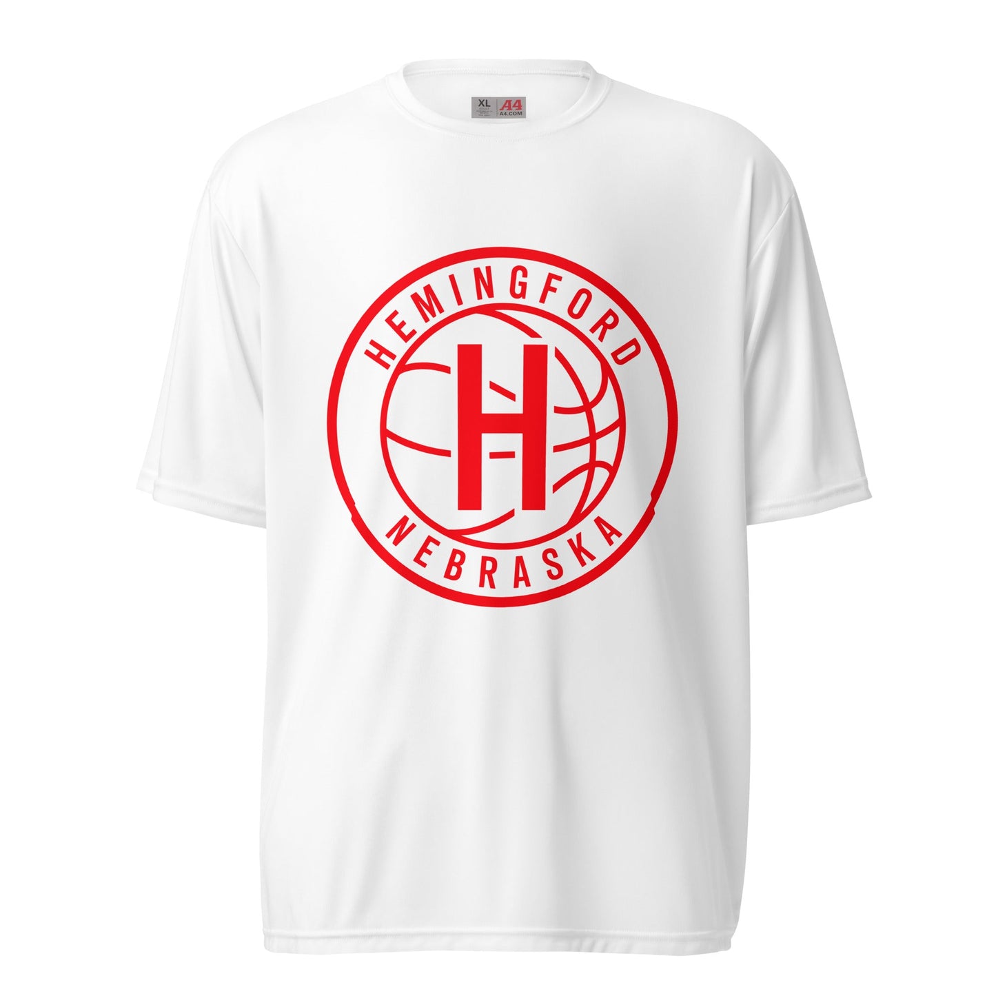 Active | Moisture Wicking Shirt | Hemingford Bobcats | Alt Badge Logo