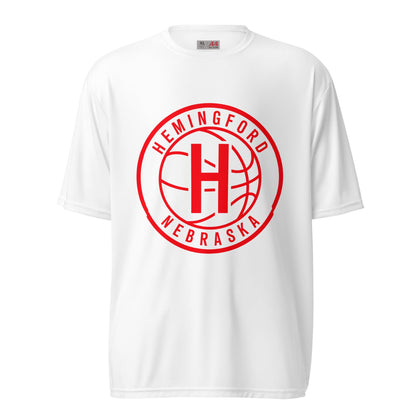 Active | Moisture Wicking Shirt | Hemingford Bobcats | Alt Badge Logo