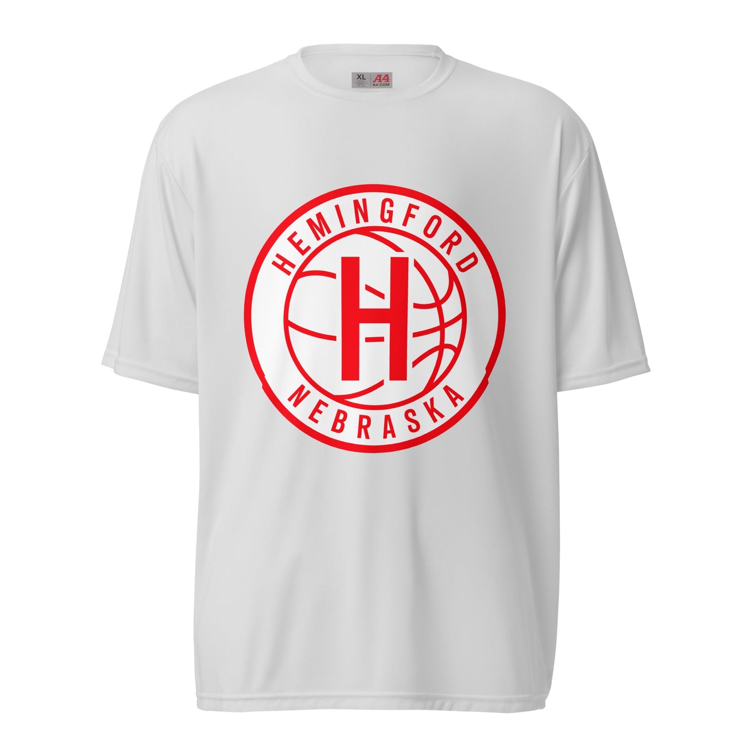 Active | Moisture Wicking Shirt | Hemingford Bobcats | Alt Badge Logo