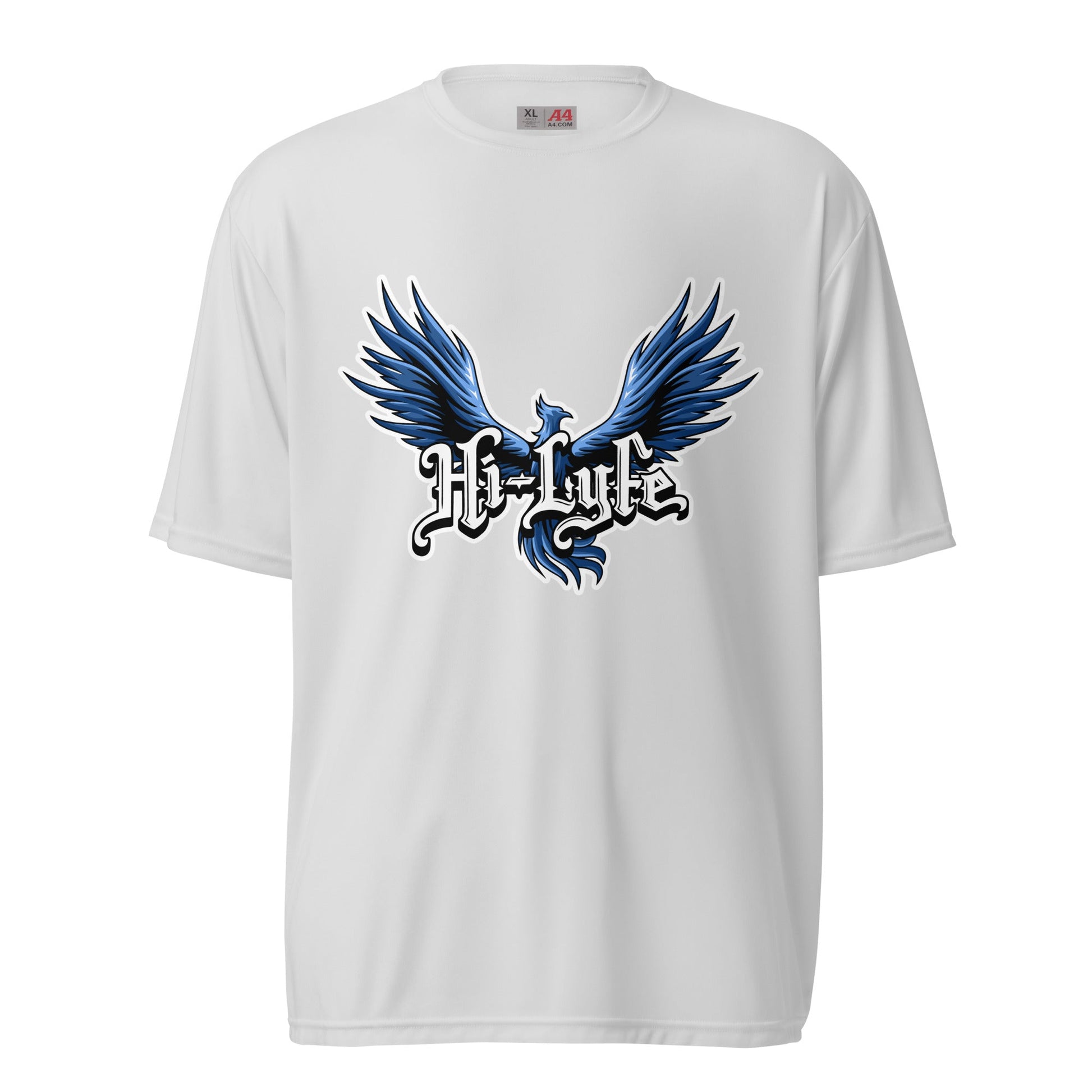 Active | Moisture Wicking Shirt | Hi - Lyfe Basketball | Wings Logo