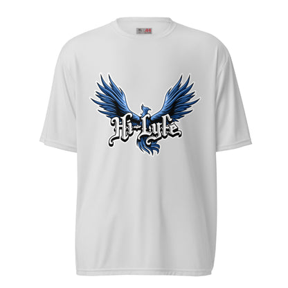 Active | Moisture Wicking Shirt | Hi - Lyfe Basketball | Wings Logo
