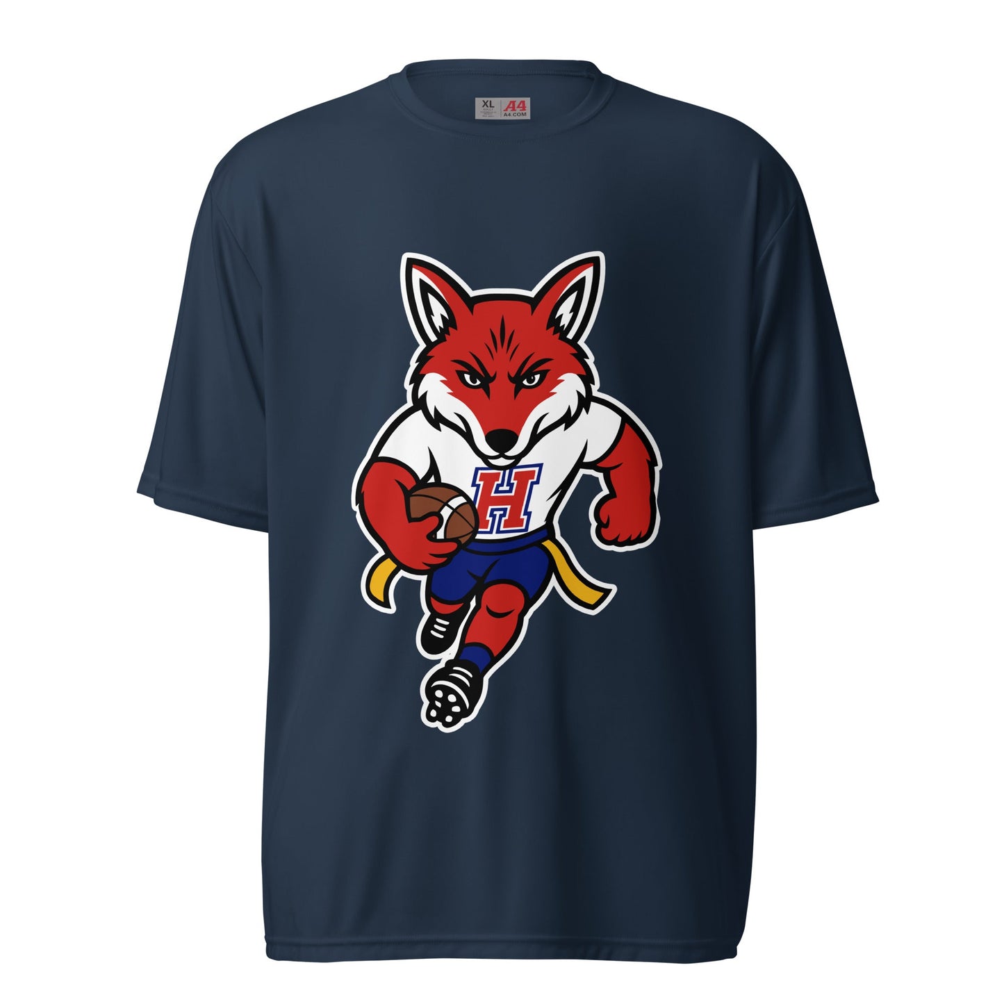 Active | Moisture Wicking Shirt | Hornell Flag Football | Mascot Logo