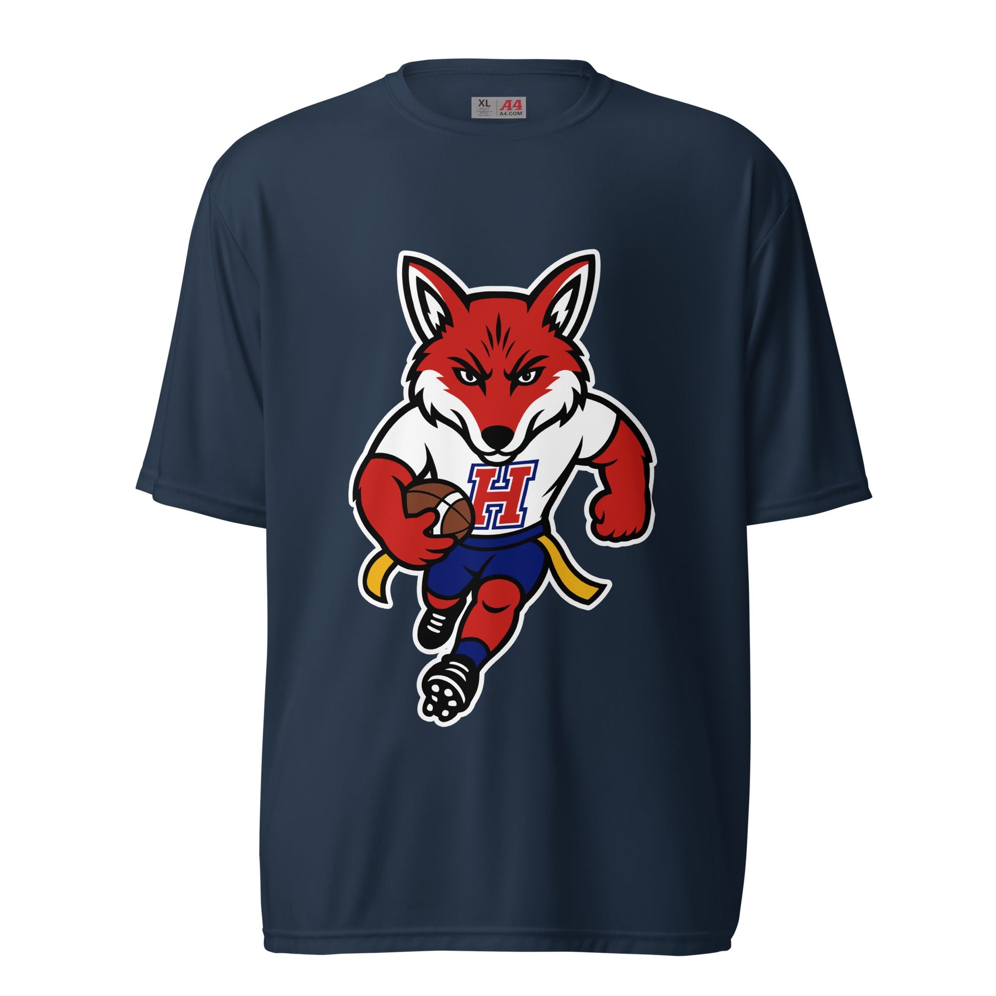 Active | Moisture Wicking Shirt | Hornell Flag Football | Mascot Logo