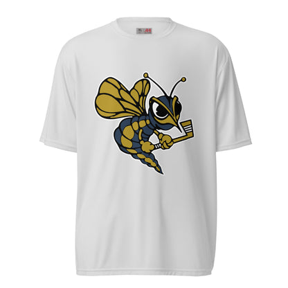 Active | Moisture Wicking Shirt | HORNETS | Mascot Logo
