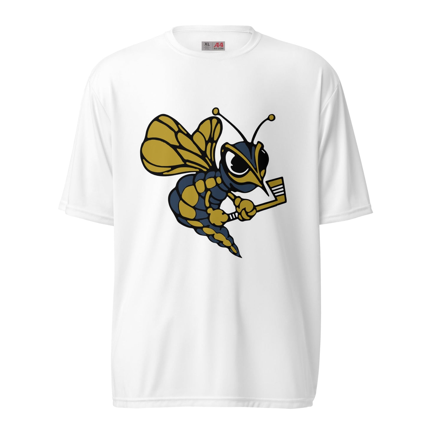 Active | Moisture Wicking Shirt | HORNETS | Mascot Logo
