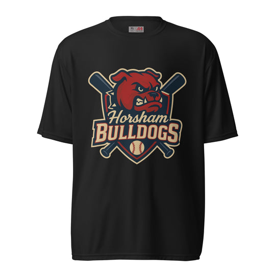 Active | Moisture Wicking Shirt | Horsham Travel Baseball | Bulldogs Logo