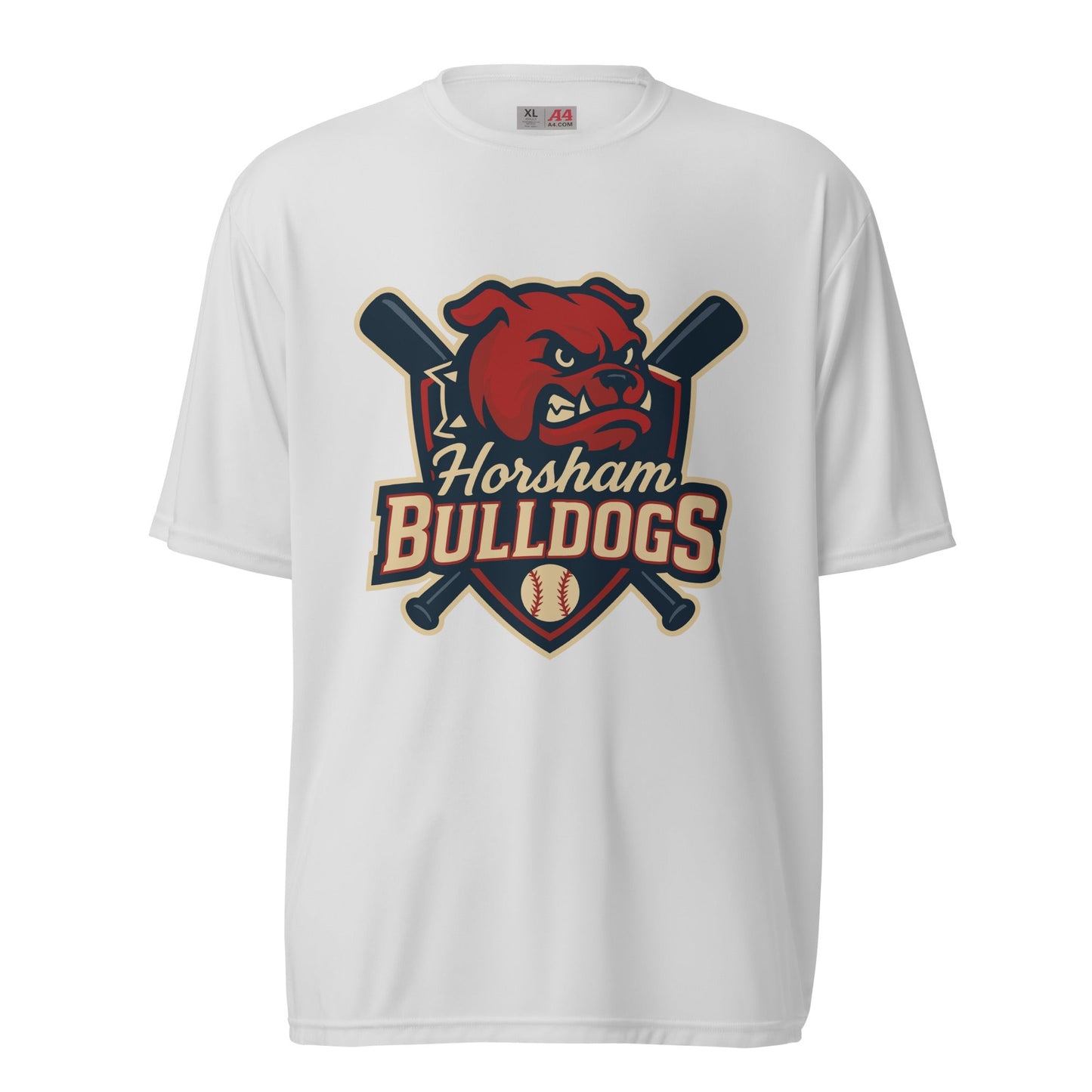 Active | Moisture Wicking Shirt | Horsham Travel Baseball | Bulldogs Logo