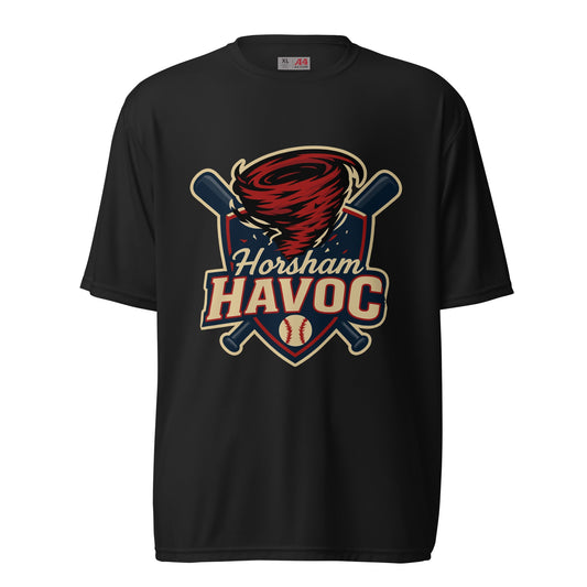 Active | Moisture Wicking Shirt | Horsham Travel Baseball | Havoc Logo