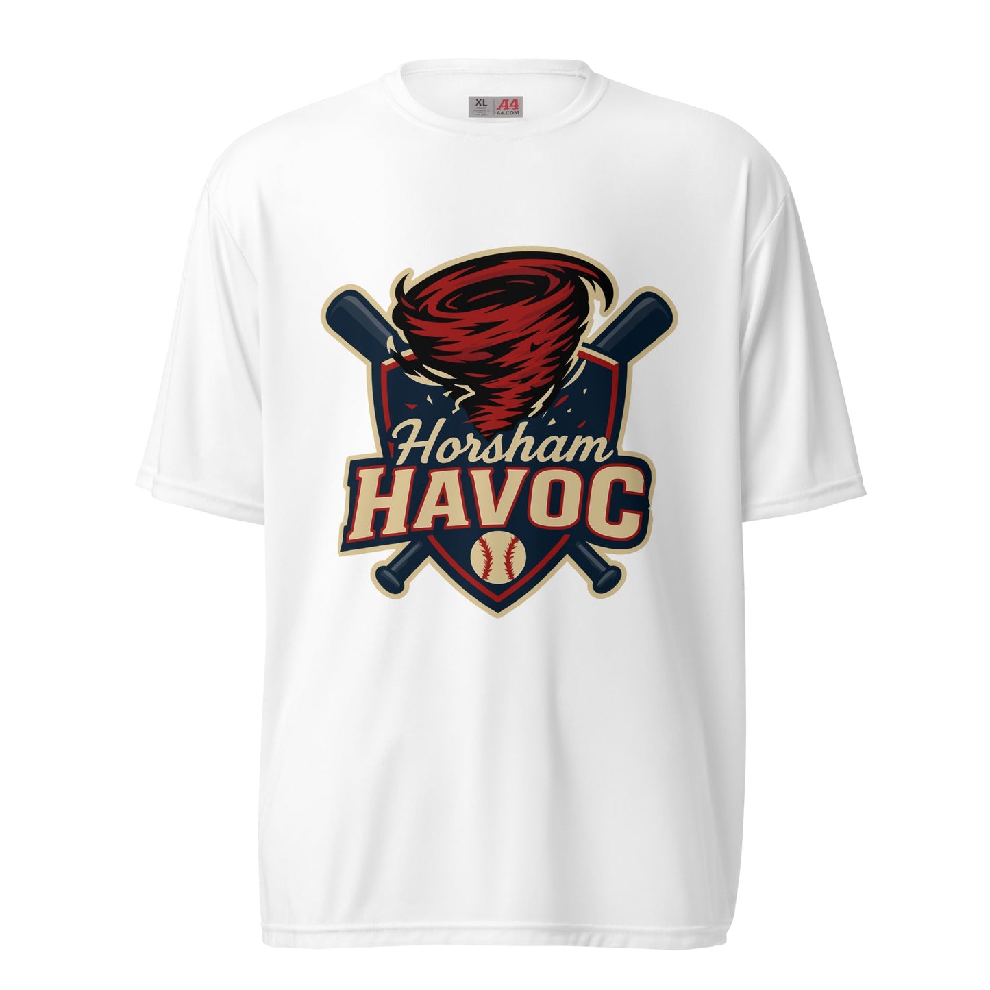 Active | Moisture Wicking Shirt | Horsham Travel Baseball | Havoc Logo