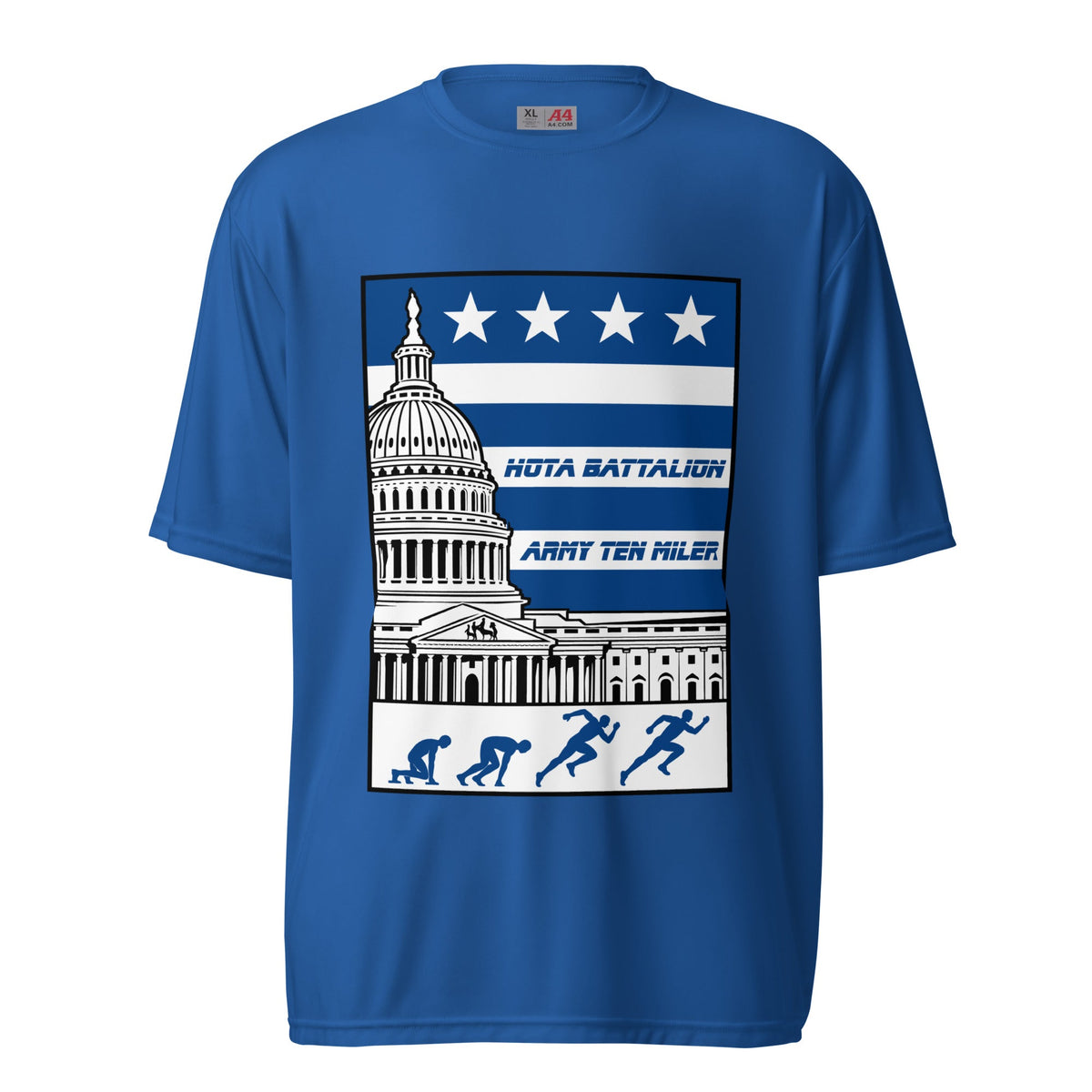 Active | Moisture Wicking Shirt | Hoya battalion Ten Miler | Emblem Logo