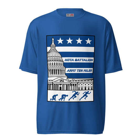 Active | Moisture Wicking Shirt | Hoya battalion Ten Miler | Emblem Logo