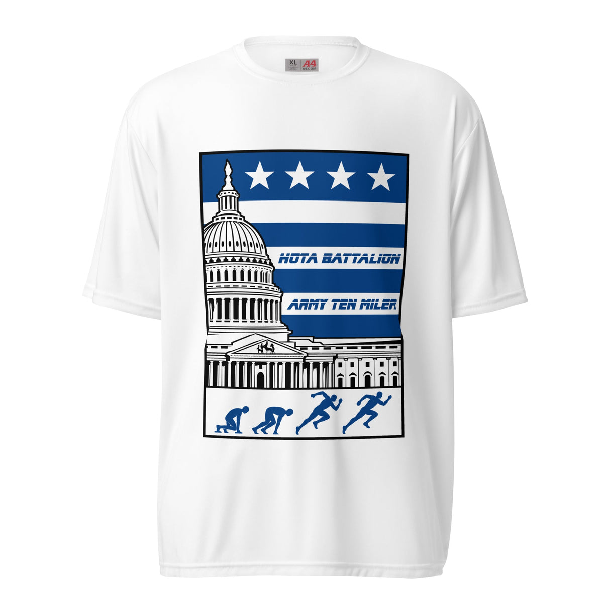 Active | Moisture Wicking Shirt | Hoya battalion Ten Miler | Emblem Logo