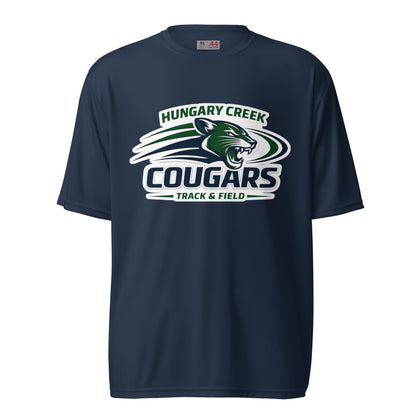 Active | Moisture Wicking Shirt | Hungary Creek Cougar | Modern Icon Logo