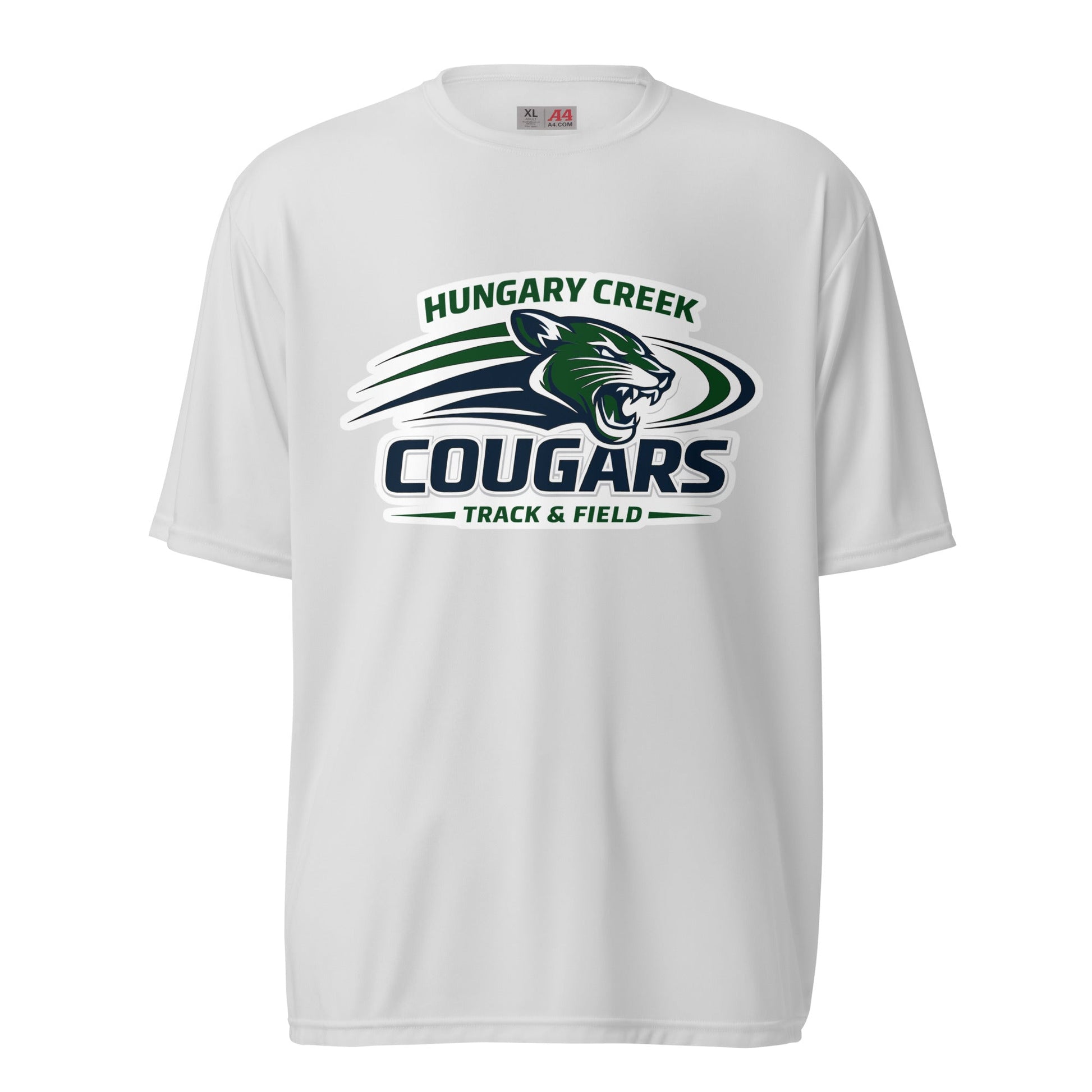 Active | Moisture Wicking Shirt | Hungary Creek Cougar | Modern Icon Logo