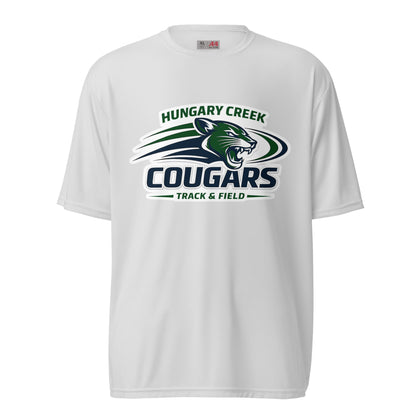 Active | Moisture Wicking Shirt | Hungary Creek Cougar | Modern Icon Logo
