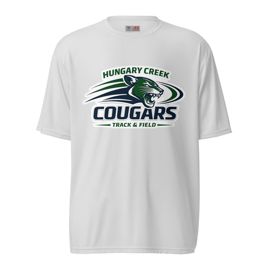 Active | Moisture Wicking Shirt | Hungary Creek Cougar | Modern Icon Logo
