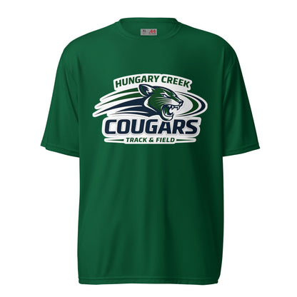 Active | Moisture Wicking Shirt | Hungary Creek Cougar | Modern Icon Logo