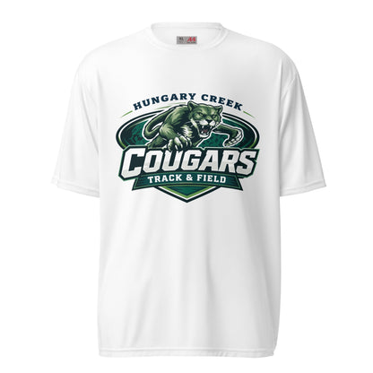 Active | Moisture Wicking Shirt | Hungary Creek Cougar | Shield Logo