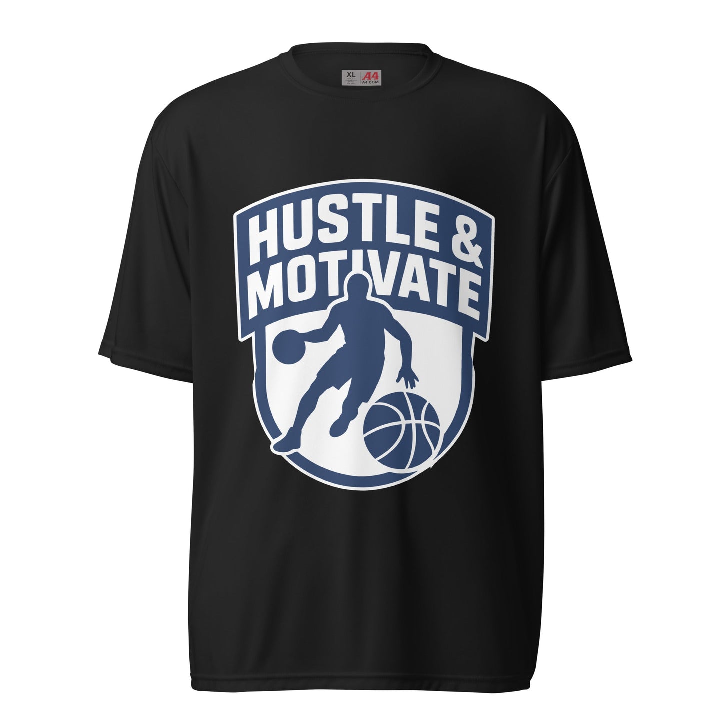 Active | Moisture Wicking Shirt | Hustle and Motivate Basketball