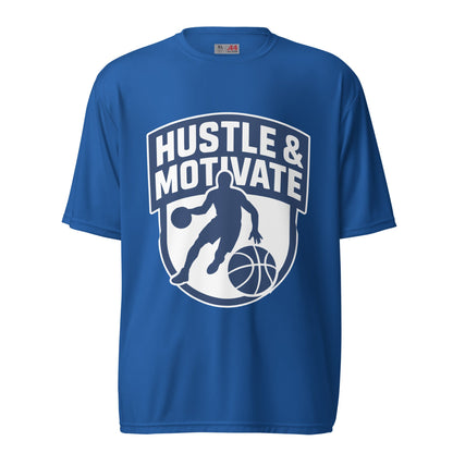 Active | Moisture Wicking Shirt | Hustle and Motivate Basketball