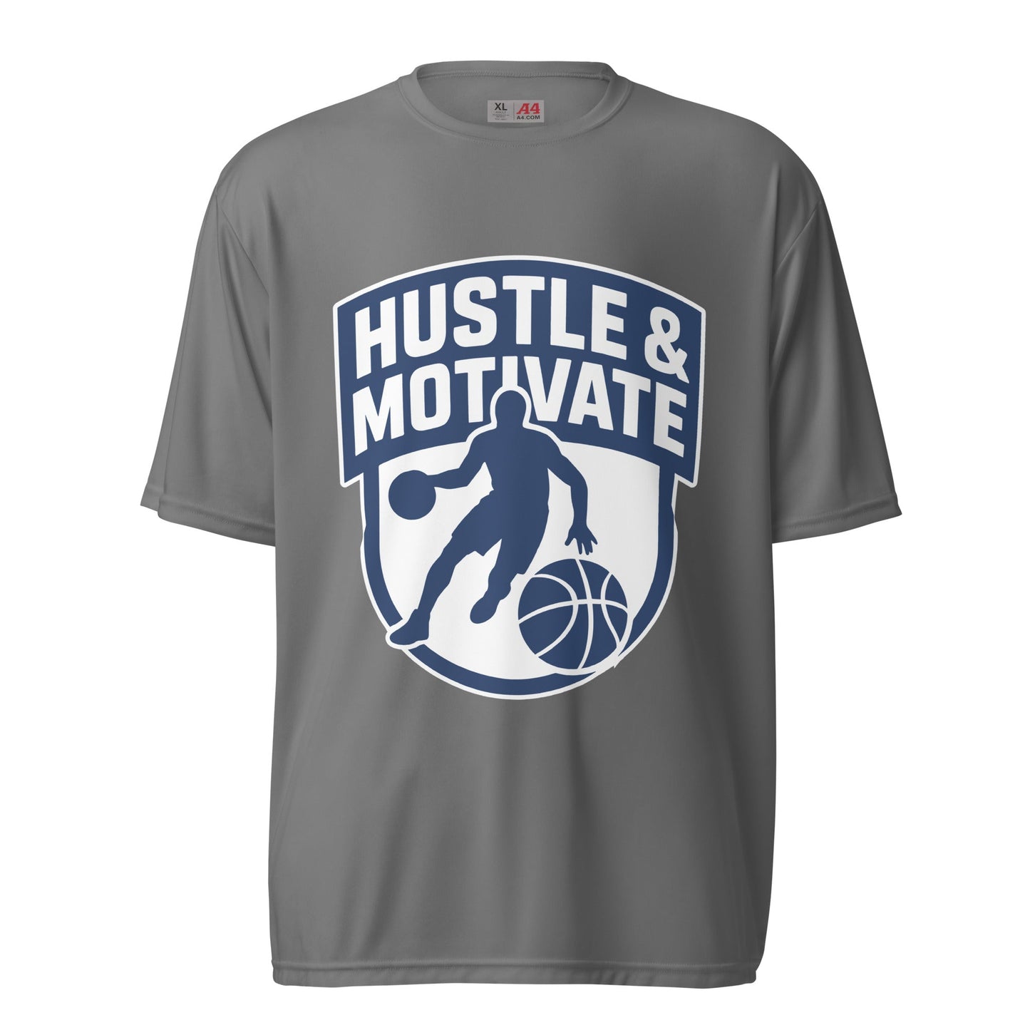 Active | Moisture Wicking Shirt | Hustle and Motivate Basketball