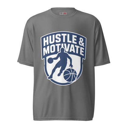 Active | Moisture Wicking Shirt | Hustle and Motivate Basketball