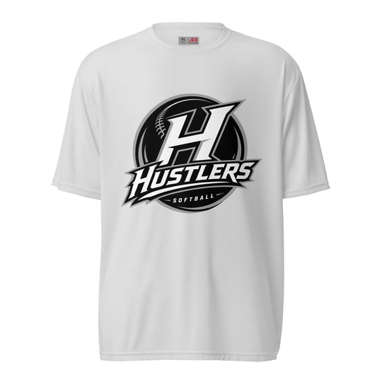 Active | Moisture Wicking Shirt | Hustlers Softball | Crest Logo