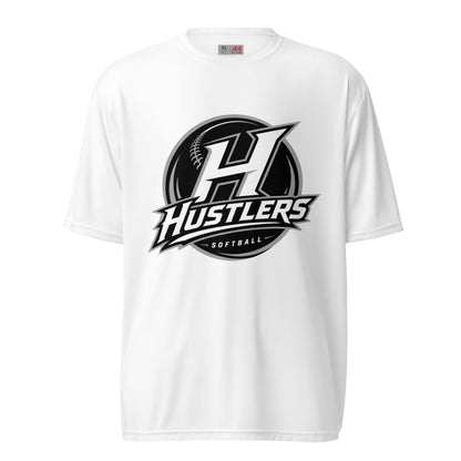 Active | Moisture Wicking Shirt | Hustlers Softball | Crest Logo