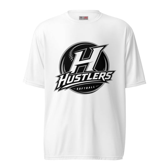 Active | Moisture Wicking Shirt | Hustlers Softball | Crest Logo
