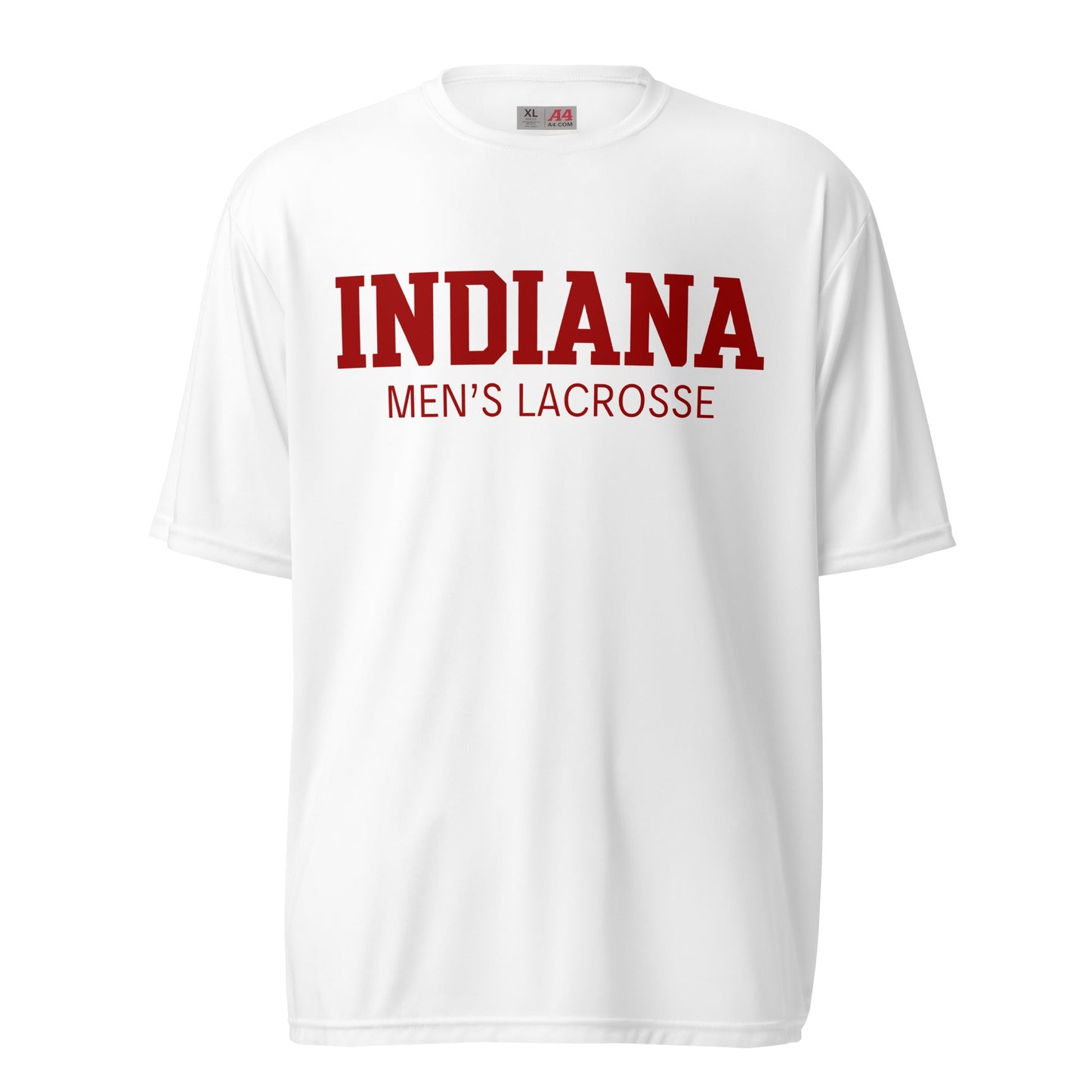 Active | Moisture Wicking Shirt | Indiana University Lacrosse | Script Logo