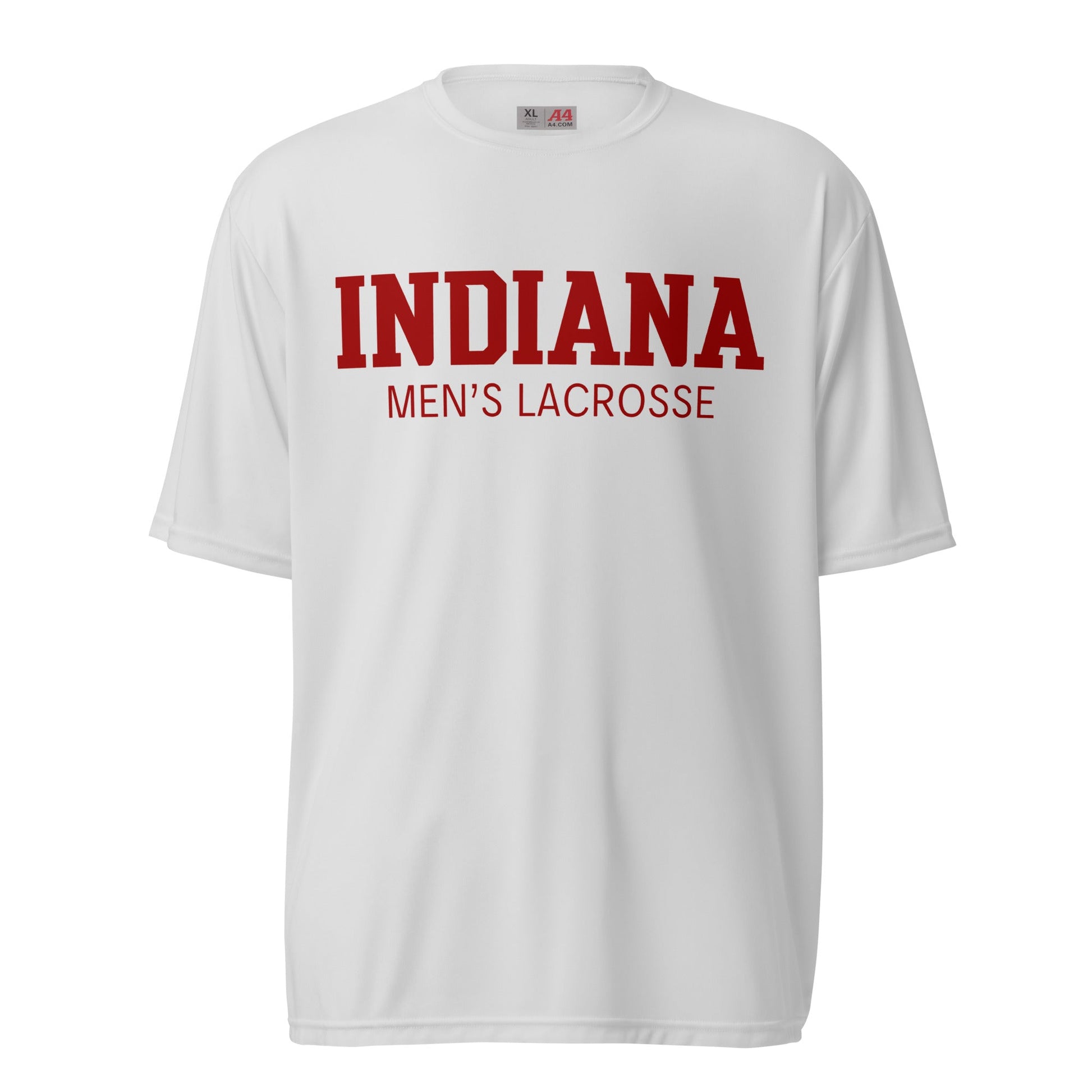 Active | Moisture Wicking Shirt | Indiana University Lacrosse | Script Logo