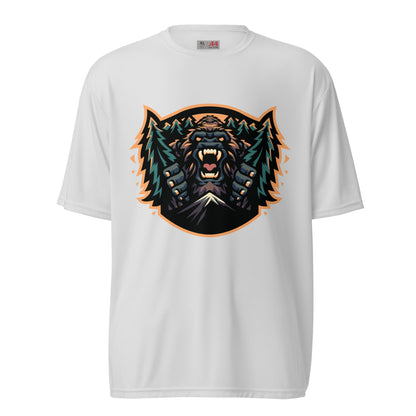 Active | Moisture Wicking Shirt | JBLM Bigfoot Hockey Team | Mascot Logo