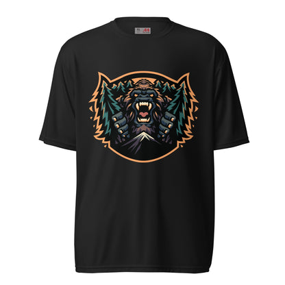 Active | Moisture Wicking Shirt | JBLM Bigfoot Hockey Team | Mascot Logo