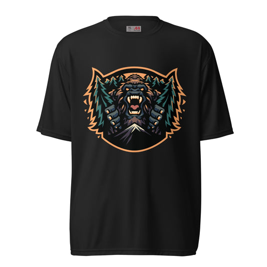 Active | Moisture Wicking Shirt | JBLM Bigfoot Hockey Team | Mascot Logo