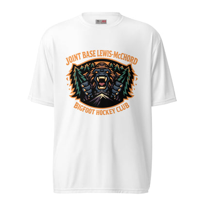 Active | Moisture Wicking Shirt | JBLM Bigfoot Hockey Team | Mascot Logo