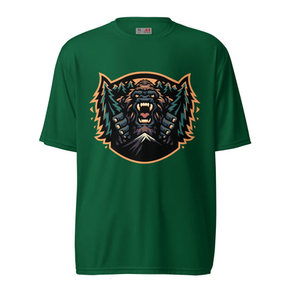 Active | Moisture Wicking Shirt | JBLM Bigfoot Hockey Team | Mascot Logo