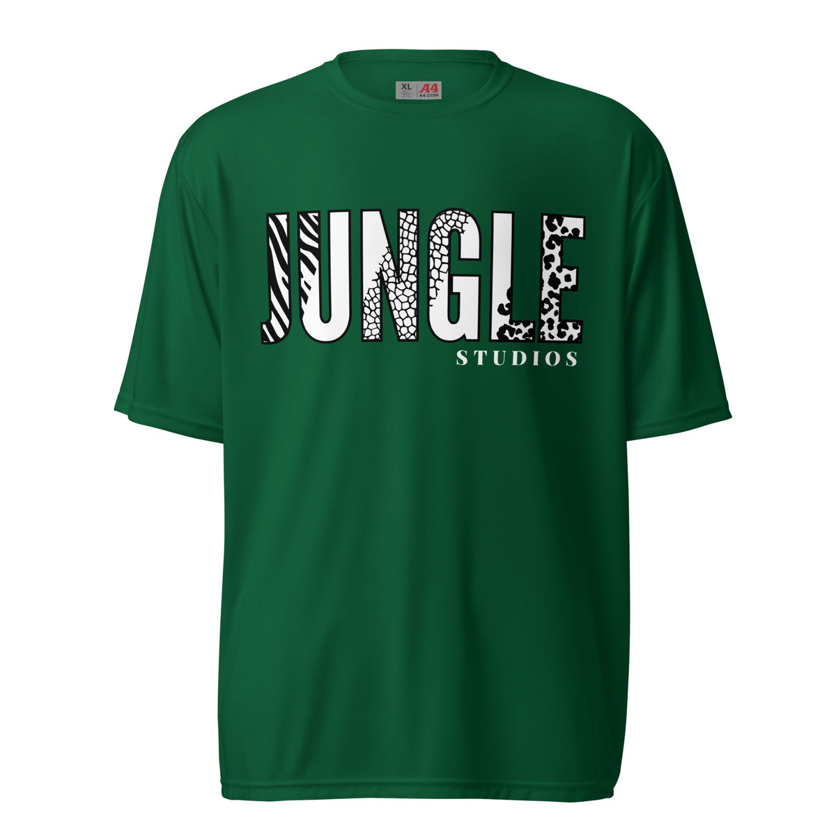Active | Moisture Wicking Shirt | Jungle Studios | Crest Logo