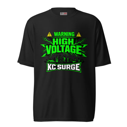 Active | Moisture Wicking Shirt | Kansas City Surge | High Voltage Logo