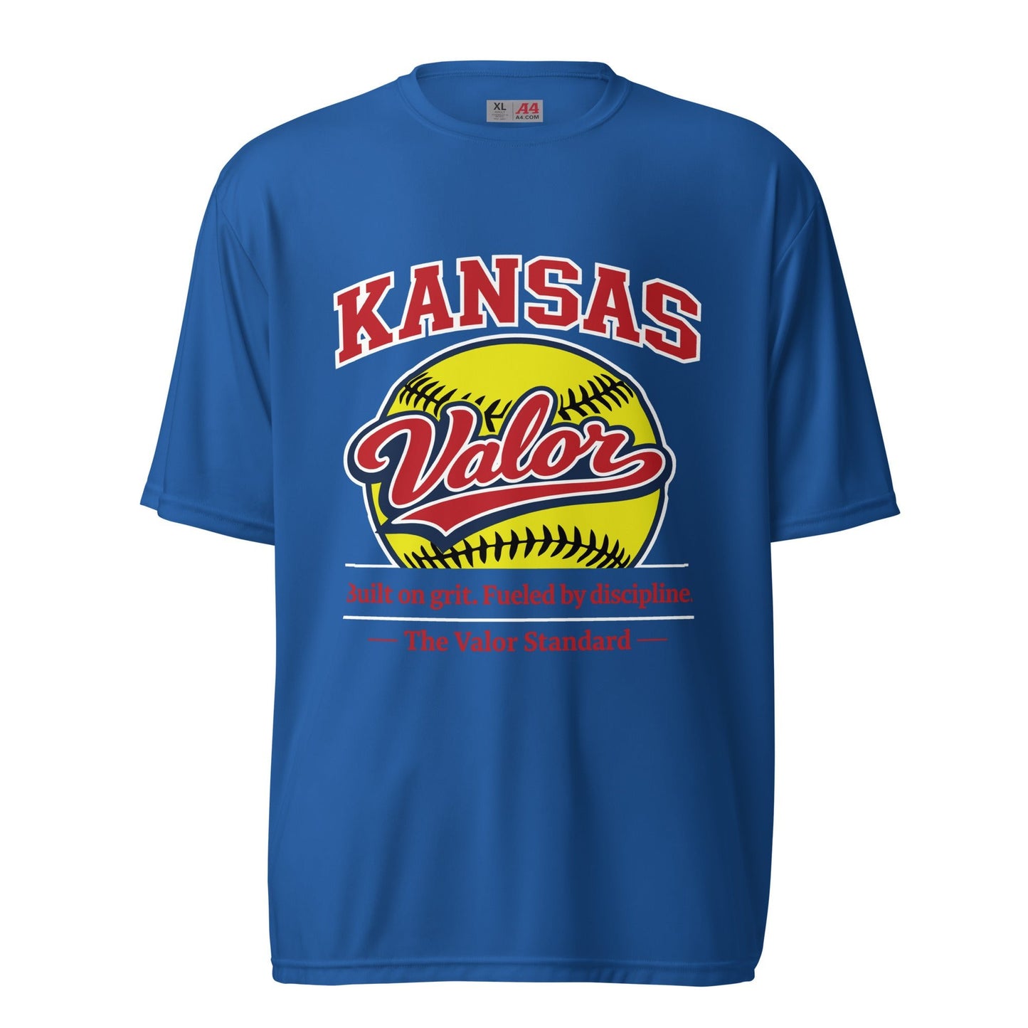 Active | Moisture Wicking Shirt | Kansas Valor Fan Gear | The Standard Logo