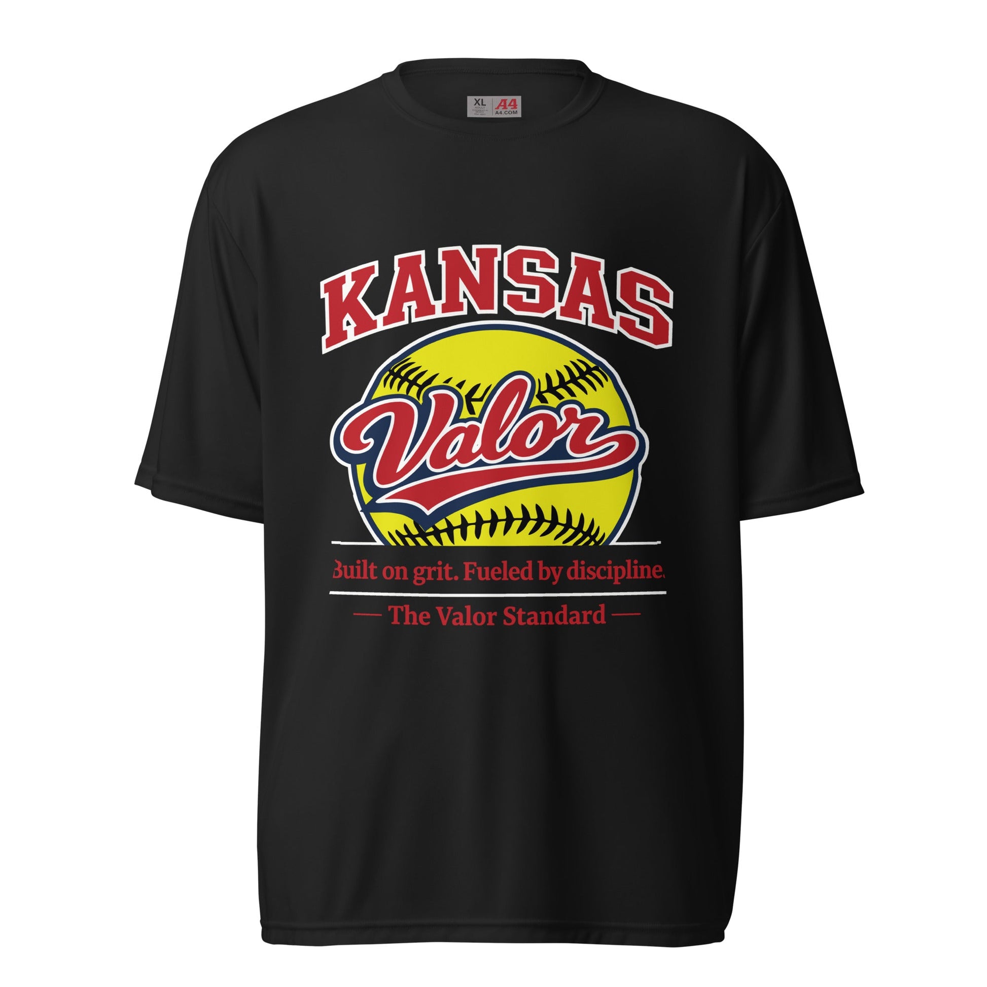 Active | Moisture Wicking Shirt | Kansas Valor Fan Gear | The Standard Logo