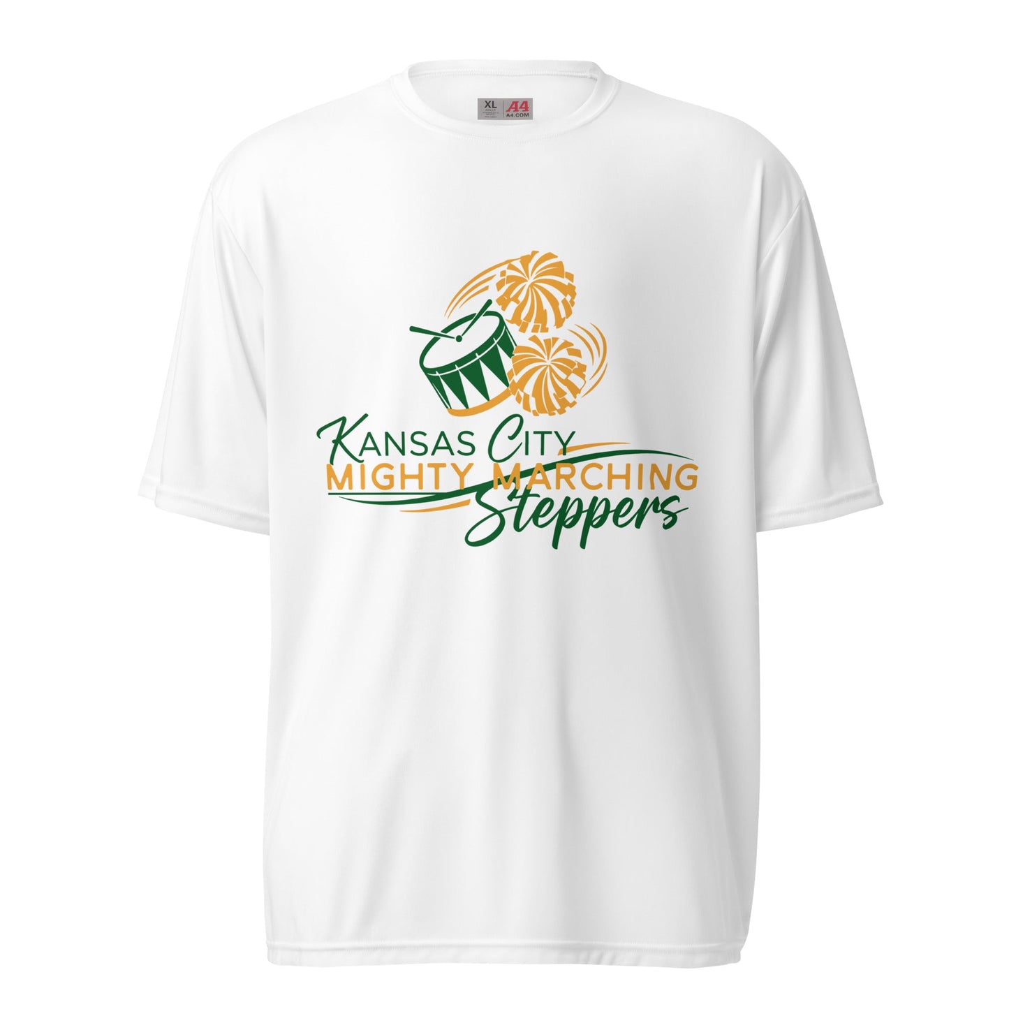 Active | Moisture Wicking Shirt | KC Mighty Marching Steppers | Script Logo