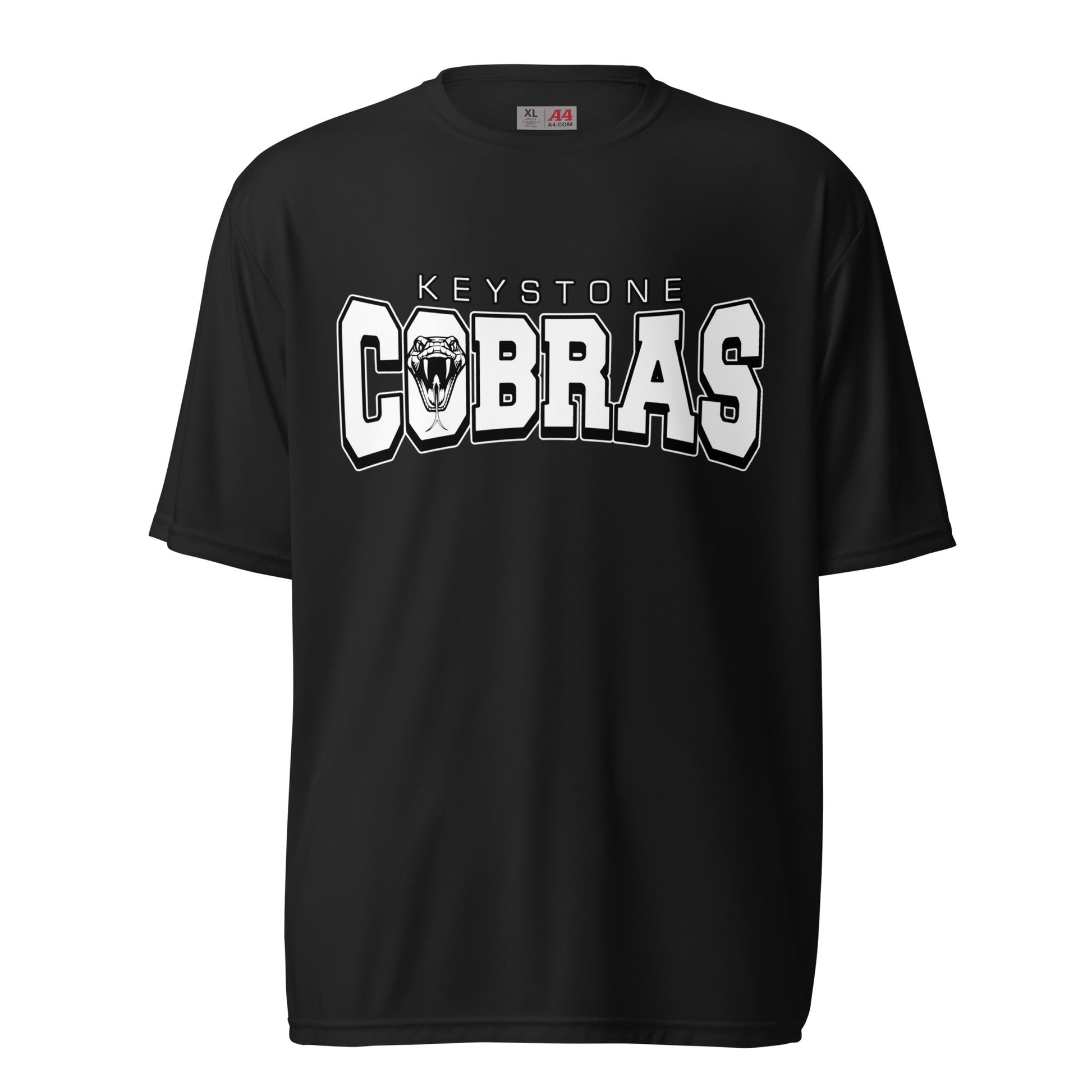 Active | Moisture Wicking Shirt | Keystone Cobras | Snake Mark Logo