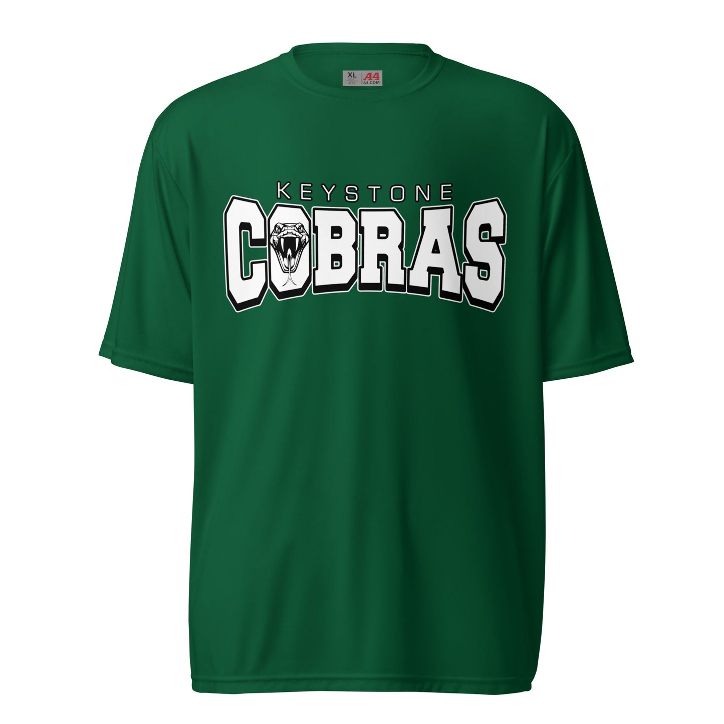 Active | Moisture Wicking Shirt | Keystone Cobras | Snake Mark Logo