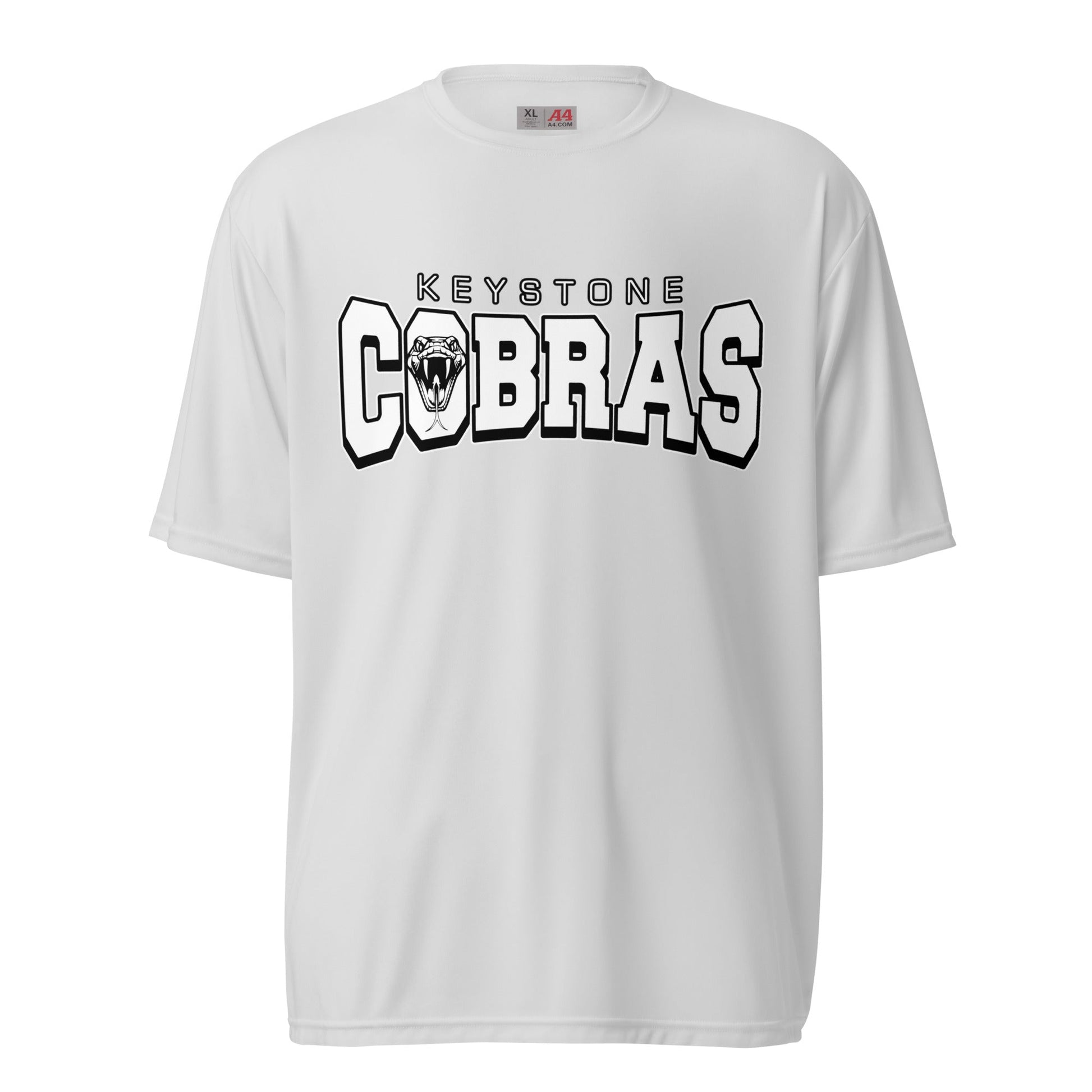 Active | Moisture Wicking Shirt | Keystone Cobras | Snake Mark Logo