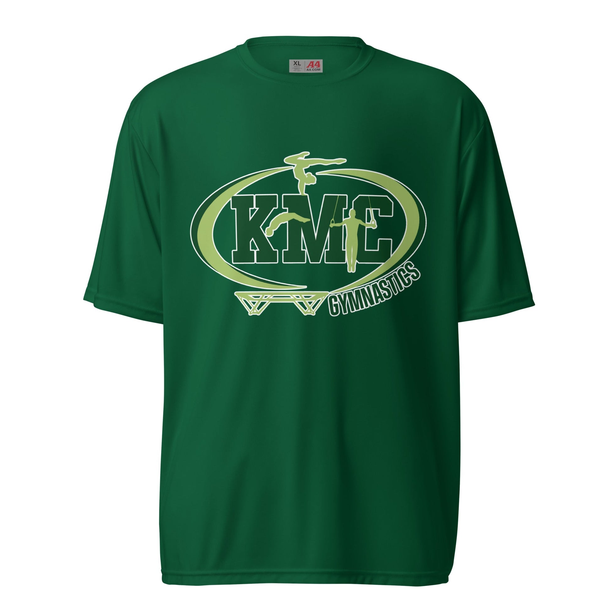 Active | Moisture Wicking Shirt | KMC Dance & Gymnastics | Crest Logo