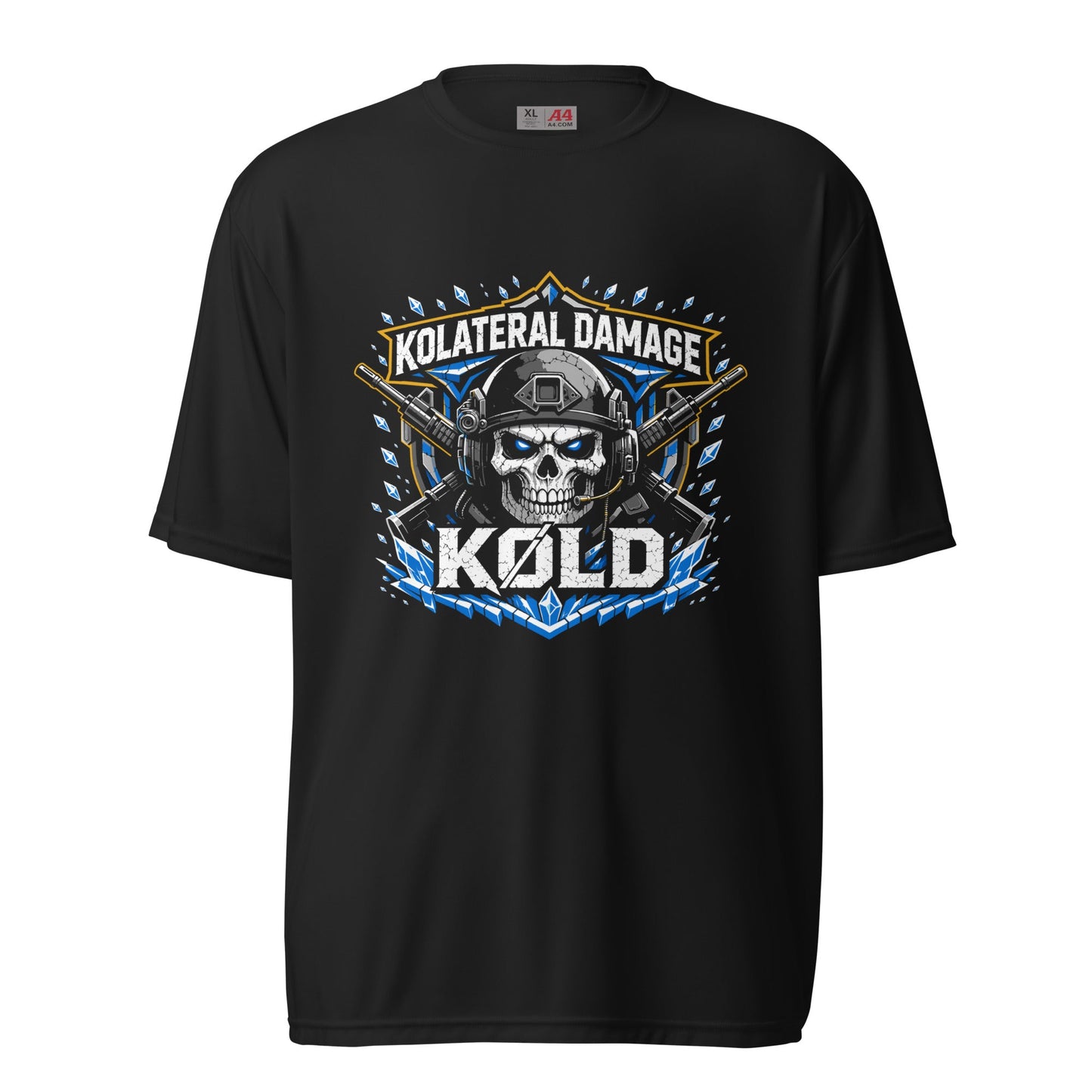Active | Moisture Wicking Shirt | Kolateral Damage E-Sports | Emblem Logo
