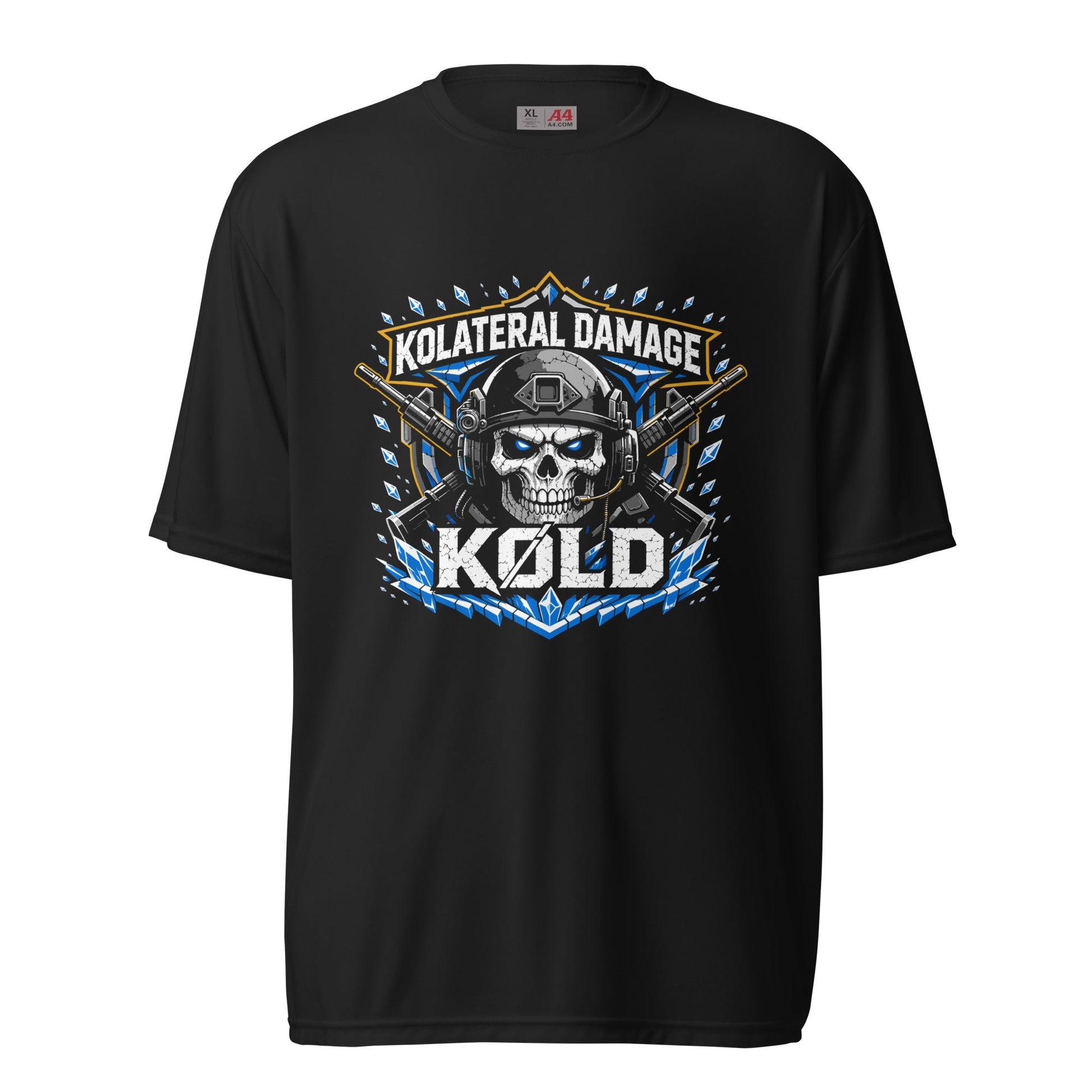 Active | Moisture Wicking Shirt | Kolateral Damage E-Sports | Emblem Logo