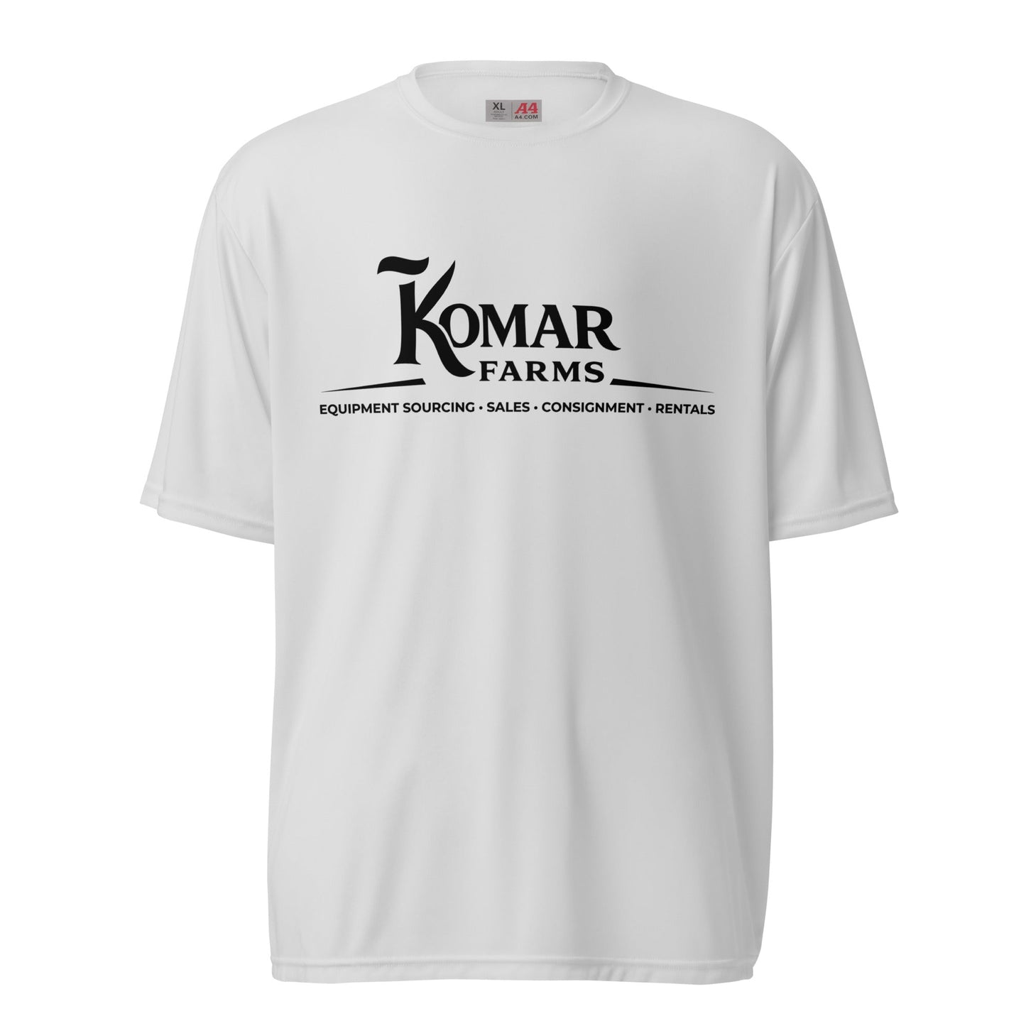 Active | Moisture Wicking Shirt | Komar Farms | Mark Logo