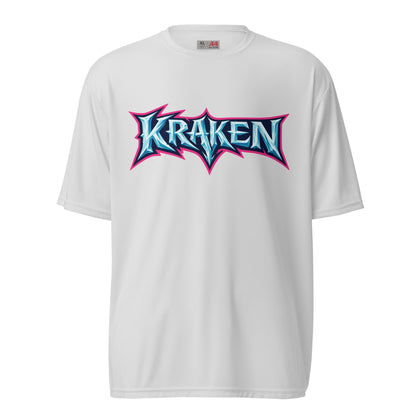 Active | Moisture Wicking Shirt | Kraken Fastpitch | Script Logo