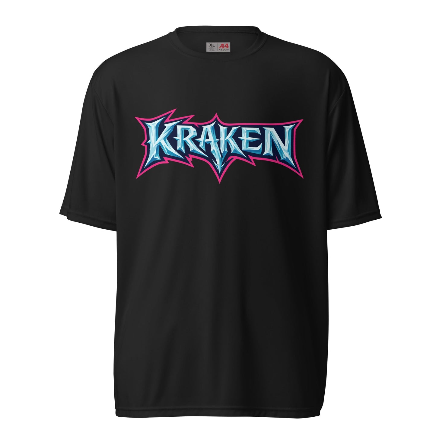 Active | Moisture Wicking Shirt | Kraken Fastpitch | Script Logo